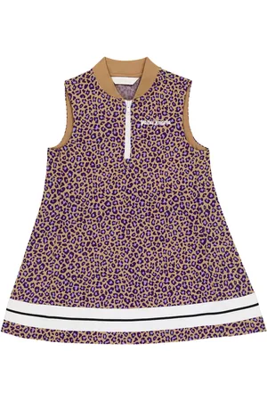 Palm Angels Animal-print track dress