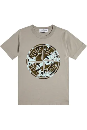 Stone Island Logo cotton T-shirt