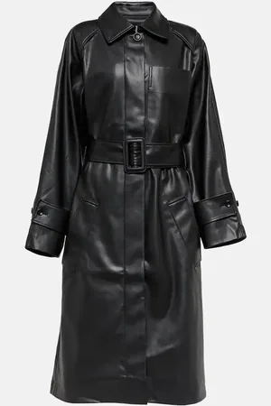 Proenza Schouler White Label faux leather coat