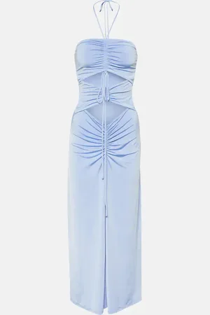 Jade Swim Kira ruched midi dress