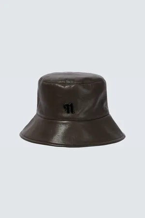 Nanushka Caran faux-leather bucket hat