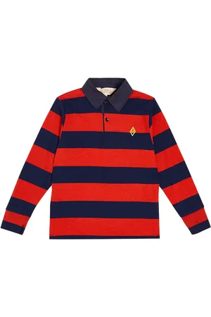 The Animals Observatory Eel striped polo shirt
