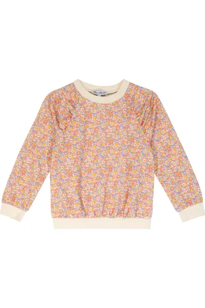 Tartine Et Chocolat Floral cotton jersey sweatshirt