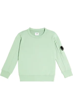 C.P. Company Diagonal Fleece Lens cotton-blend sweatshirt