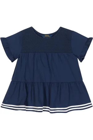 Ralph Lauren Ruffle-trimmed cotton dress