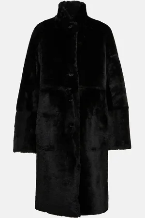 Joseph Britanny reversible leather and shearling coat