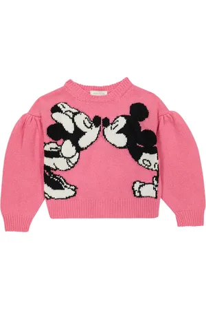 MONNALISA X DisneyÂ® intarsia wool sweater