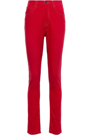 Y / PROJECT Paneled high-rise skinny jeans