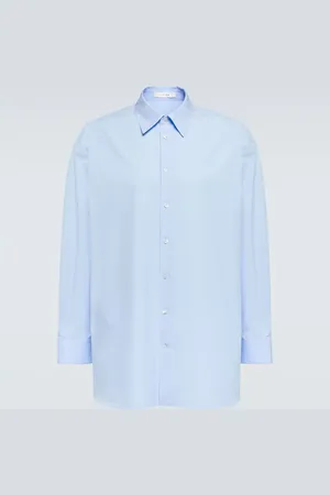 The Row Lukre cotton poplin shirt