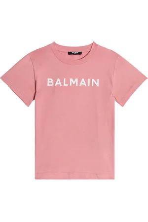 Balmain Logo cotton jersey T-shirt