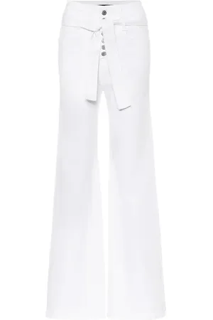 VERONICA BEARD Rosanna Corset high-rise jeans