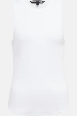 VERONICA BEARD Jordyn cotton-blend tank top