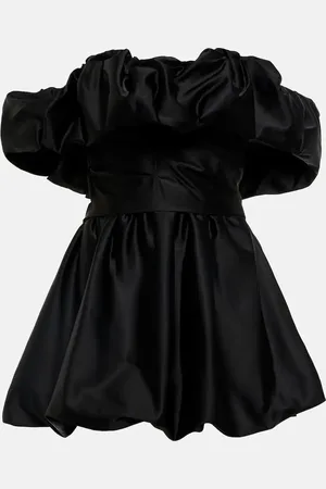 Simkhai Astoria off-shoulder satin minidress