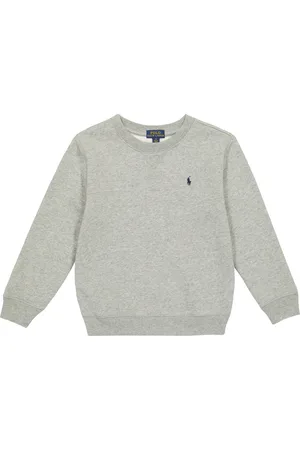 Ralph Lauren Logo cotton-blend jersey sweatshirt