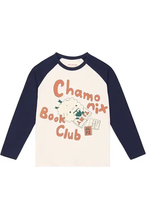 Tiny Cottons Printed cotton-blend T-shirt