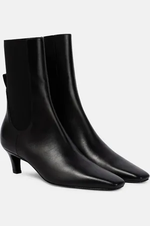 Totême Leather ankle boots