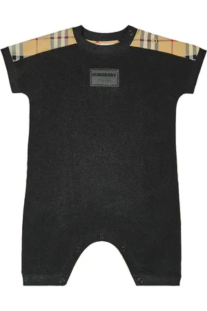 Burberry Baby cotton-blend onesie