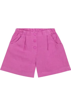 Il gufo Linen shorts