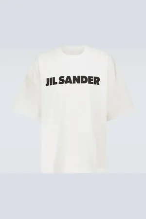 Jil Sander Logo short-sleeved cotton T-shirt