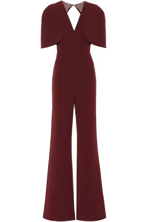 Safiyaa Viviana crÃªpe jumpsuit