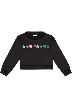 MONNALISA X Chiara Ferragni embroidered jersey sweatshirt
