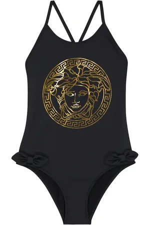 VERSACE Medusa bow-trimmed swimsuit