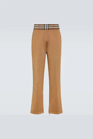 Burberry Check straight pants