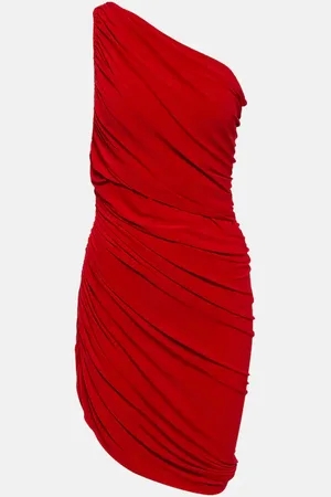 Norma Kamali Pickleball Diana ruched minidress
