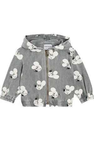 Bobo Choses Baby printed cotton-blend jersey hoodie