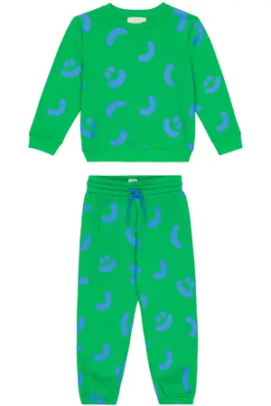 Stella McCartney Cotton sweatshirt and sweatpants set