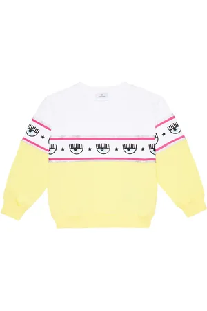 MONNALISA X Chiara Ferragni eye-motif jersey sweatshirt