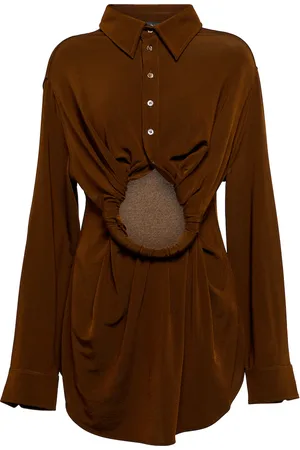 Y / PROJECT Cutout jersey shirt