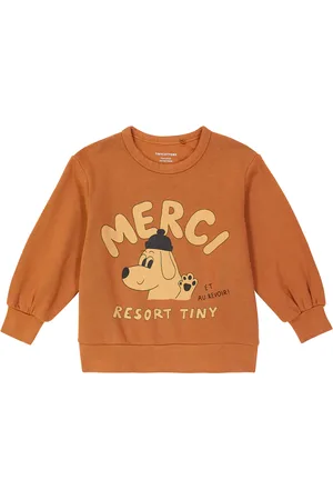Tiny Cottons Merci cotton jersey sweatshirt