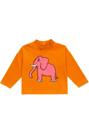 Mini Rodini Embroidered velour sweatshirt