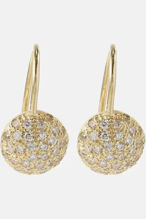 Ileana Makri Sphere 18kt earring with diamonds