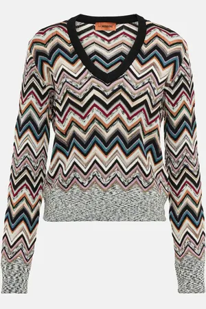 Missoni Zig-zag wool-blend sweater