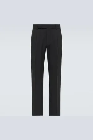 Loro Piana Jasper pleated virgin wool pants