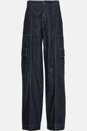 AG Jeans X EmRata Amia high-rise cargo jeans