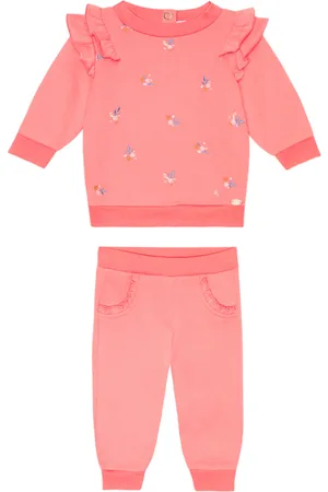 Tartine Et Chocolat Baby cotton sweatshirt and pants set