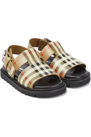 Burberry Vintage Check leather sandals