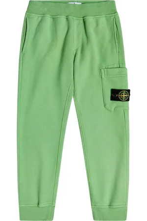 Stone Island Logo cotton sweatpants