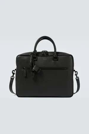 Saint Laurent Sac de Jour leather briefcase