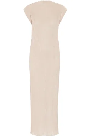 Jil Sander Ribbed jersey maxi dress