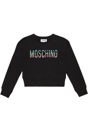 Moschino Logo embellished sweatshirt