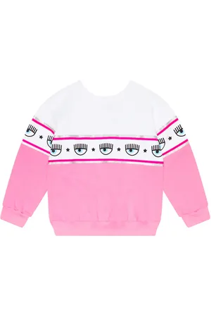MONNALISA X Chiara Ferragni eye-motif jersey sweatshirt