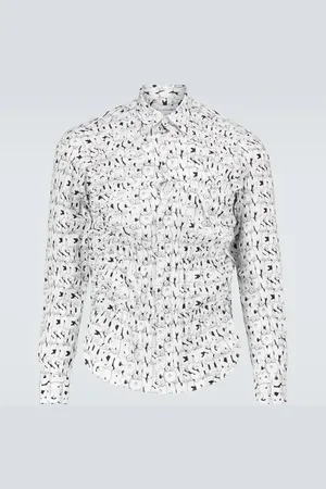 Comme des Garçons Comme des GarÃ§ons Shirt Kaws printed long-sleeve shirt