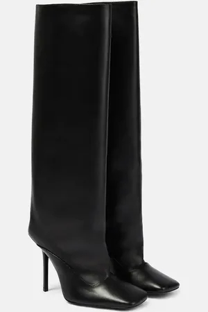 The Attico Sienna leather knee-high boots