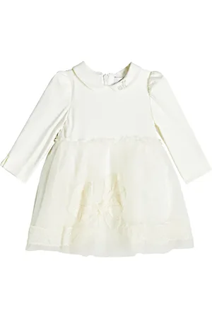 MONNALISA Baby collared jersey dress