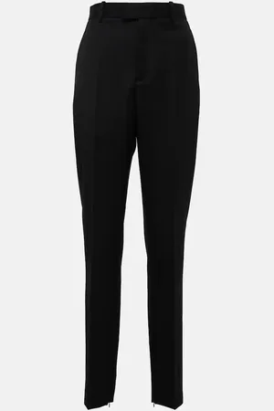 Bottega Veneta Sartorial high-rise wool slim pants