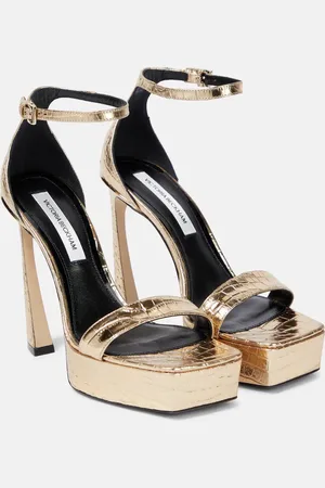 Victoria Beckham Leather platform sandals